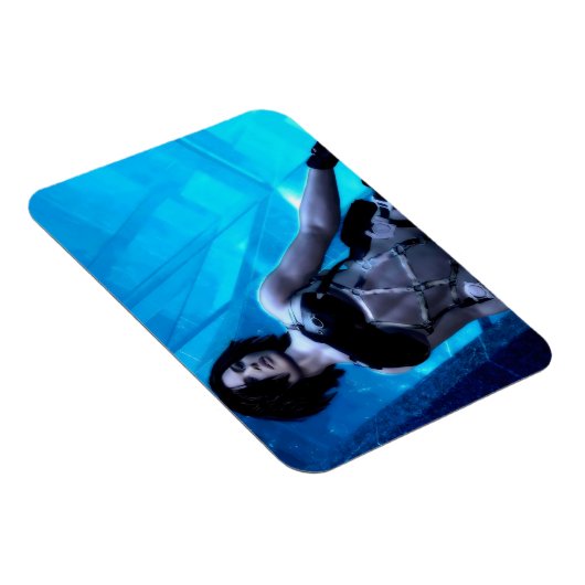Blue Toxin flexible photo magnet (Rechte Seite)