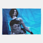 Blue Toxin kitchen towel Geschirrtuch (Horizontal)