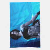 Blue Toxin kitchen towel Geschirrtuch (Vertikal)