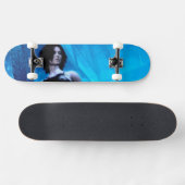 Blue Toxin Skateboard (Horizontal)