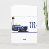 Blue TR6 Karte (Rückseite)