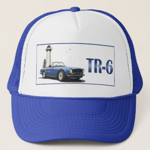Blue TR6 Truckerkappe