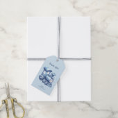 Blue Train Geschenkmarke Geschenkanhänger (Mit Garn)