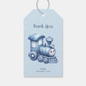 Blue Train Geschenkmarke Geschenkanhänger (Rückseite)