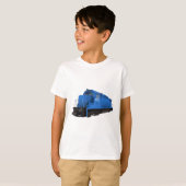 Blue Train Motor: T-Shirt (Vorne ganz)