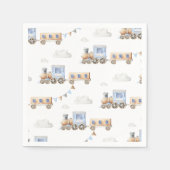 Blue Train Napkins Serviette (Vorderseite)
