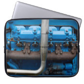 Blue Traktor Laptopschutzhülle (Vorderseite)