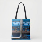 Blue Traktor Tasche (Vorderseite)