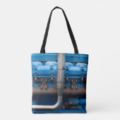 Blue Traktor Tasche (Rückseite)