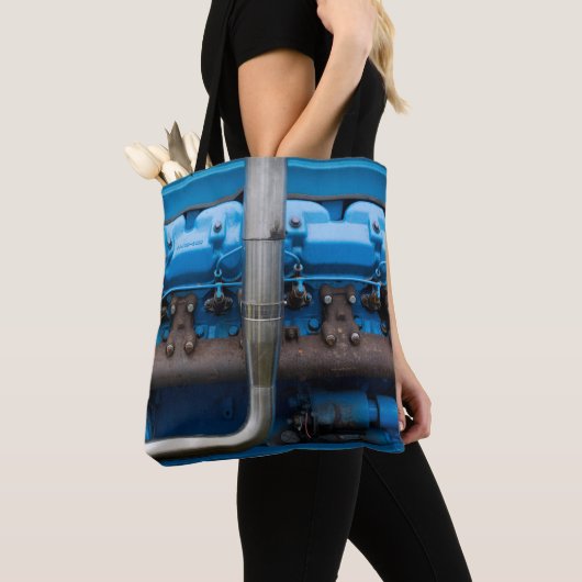 Blue Traktor Tasche (Von Nahem)