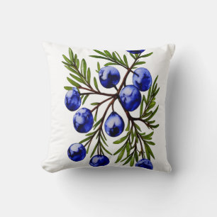 Blue Trauben Bunch Kissen