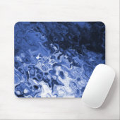 Blue Tree Abstrakt Mousepad (Mit Mouse)
