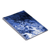 Blue Tree Abstrakt Notizblock (Rechte Seite)