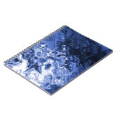 Blue Tree Abstrakt Notizblock (Linke Seite)