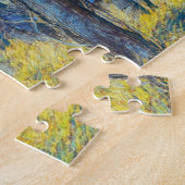 Blue Tree Forest Art Puzzle (Seite)