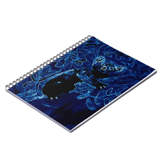 Blue Tree Koala Bear Notizblock (Linke Seite)