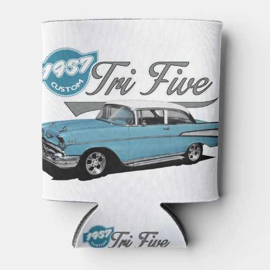 Blue Tri Five Dosenkühler (Vorderseite)