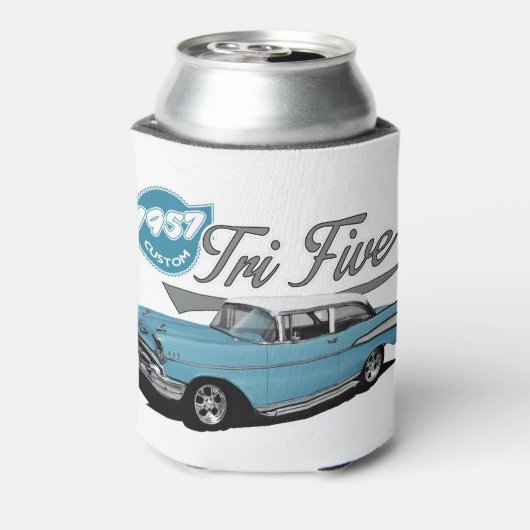 Blue Tri Five Dosenkühler (Kanne Rückseite)
