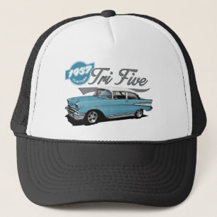 Blue Tri Five Truckerkappe