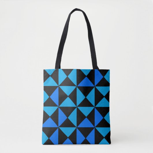 Blue Triangle Tasche (Vorderseite)