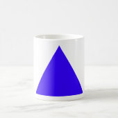 Blue Triangle Trans The MUSEUM Zazzle Geschenke Kaffeetasse (Mittel)