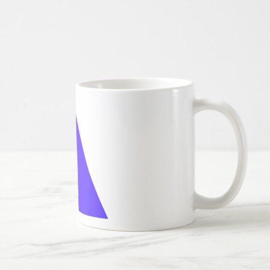 Blue Triangle Trans The MUSEUM Zazzle Geschenke Kaffeetasse (Rechts)