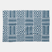 Blue Tribal Art Geschirrtuch (Horizontal)