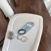 Blue Tribal Art Mini Flaschenöffner