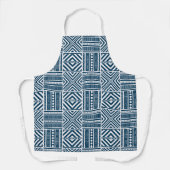 Blue Tribal Art Schürze (Vorderseite)