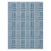 Blue Tribal Art Tischdecke (Vorderseite)