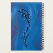 Blue Tribal Dolphin Planer (Rückseite)