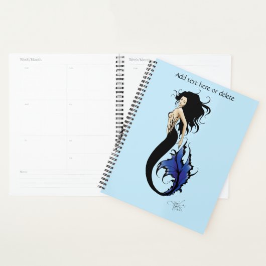 Blue Tribal Mermaid Planer (Anzeige)