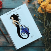 Blue Tribal Mermaid Planer