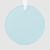 Blue Tribal Turtle Ornament (Rückseite)