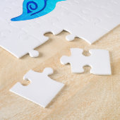 Blue Tribal Turtle Puzzle (Seite)