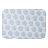 Blue Tropical Bath Mat Badematte (Vorderseite)