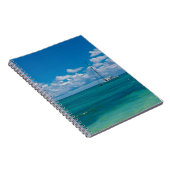 Blue Tropical Bay Seascape Notizblock (Rechte Seite)