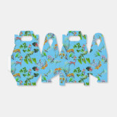 Blue Tropical Paradise Fevor Box Geschenkschachtel (Ungefaltet)