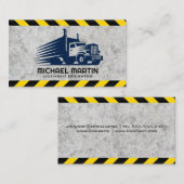 Blue Truck Big Rig Logo Visitenkarte (Vorne/Hinten)