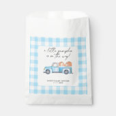 Blue Truck ein kleines Pumpkin Fall Baby Dusche Geschenktütchen (Vorderseite)