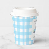 Blue Truck ein kleines Pumpkin Fall Baby Dusche Pappbecher (Rechts)