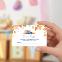 Blue Truck & Little Pumpkin Diaper Raffles Tickets