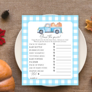 Blue Truck Pumpkins - Raten Sie mal das Preisspiel