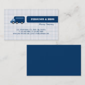 Blue Truck Visitenkarte (Vorne/Hinten)