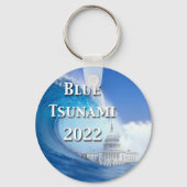 Blue Tsunami Election 2022 Schlüsselanhänger (Vorderseite)