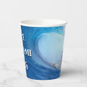 Blue Tsunami Election 2026 Pappbecher (Links)