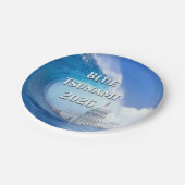 Blue Tsunami Election 2026 Pappteller (Schrägansicht)