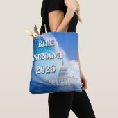 Blue Tsunami Election 2026 Tasche (Von Nahem)