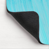 Blue Tube Wave Cooles Aquamarines Wasser Mousepad (Ecke)