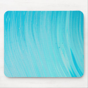 Blue Tube Wave Cooles Aquamarines Wasser Mousepad